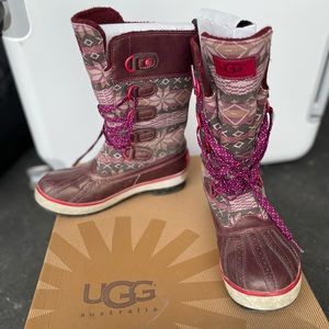 UGG Baroness Sugar Plum Color Boots
